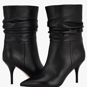 Calvin Klein Cerine Slouchy Pointed Toe Stiletto Booties